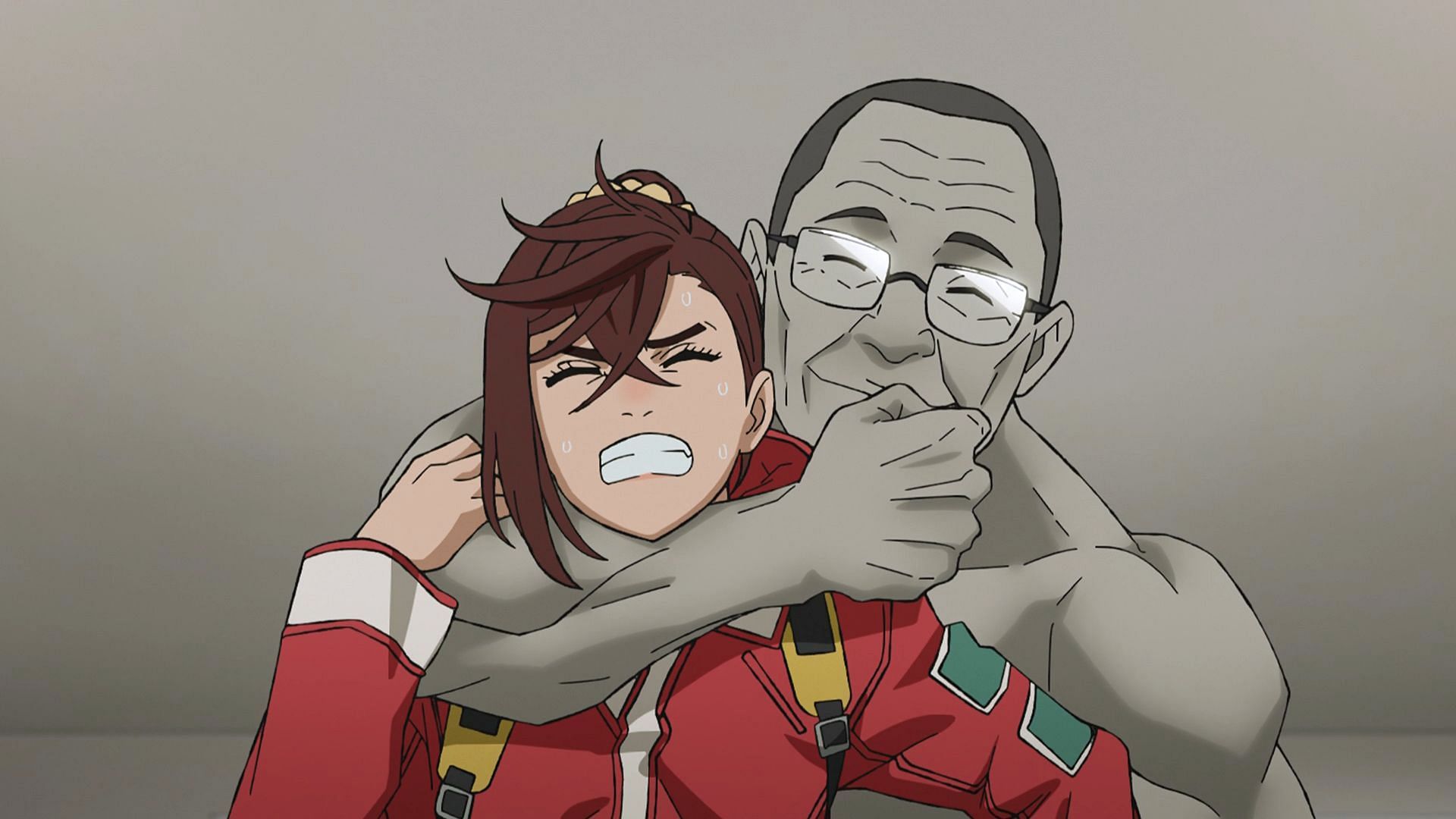 Momo vs. one of Kito men (Image via Science SARU)